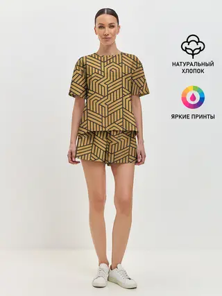 Женская пижама с шортами / ВЕЛИКИЙ ГЕТСБИ LUXERY VINTAGE