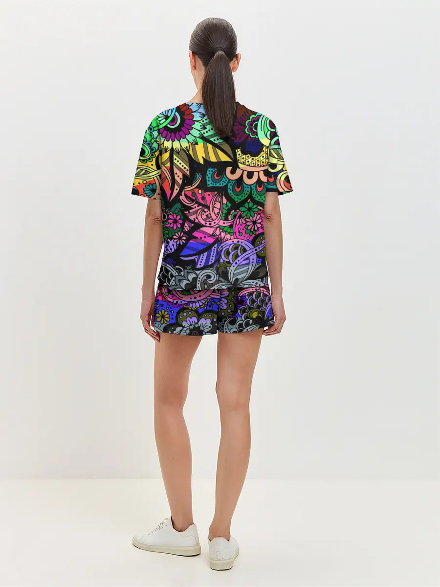 Женская пижама с шортами / АЛОХА ГАВАЙИ | ALOHA HAWAII