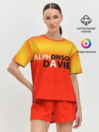 Женская пижама с шортами / Крутой футбол. Дейвис