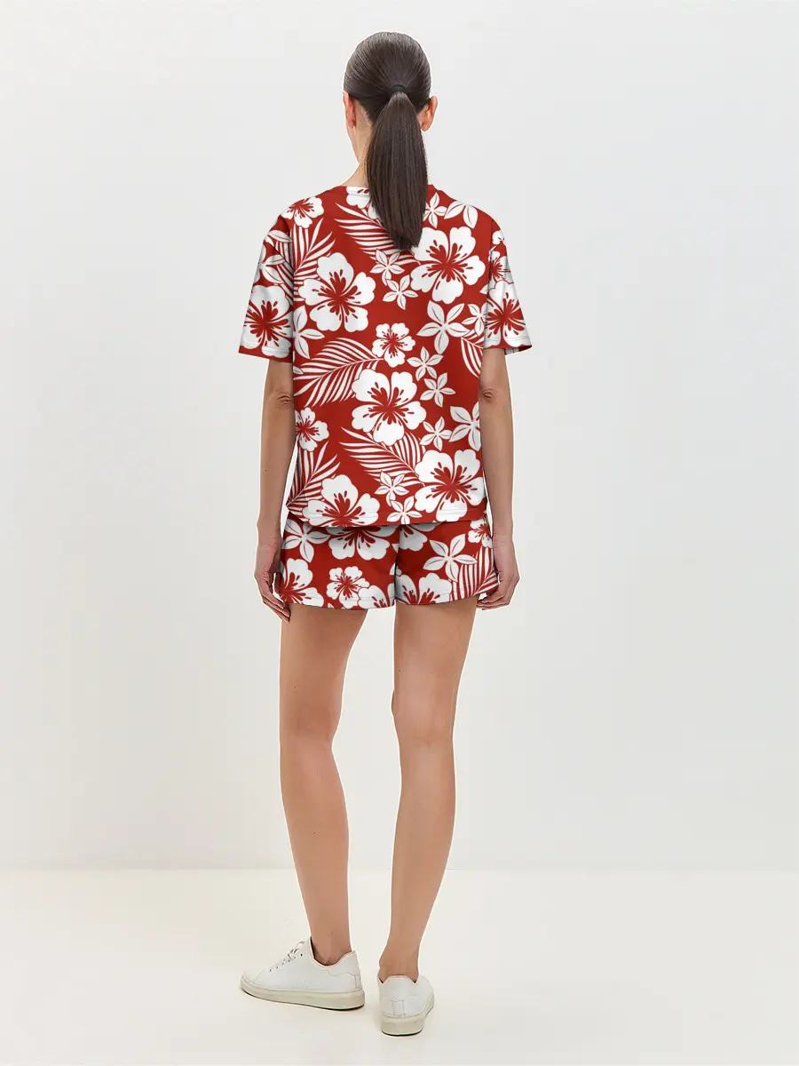 Женская пижама с шортами / ALOHA HAWAII | АЛОХА ГАВАЙИ