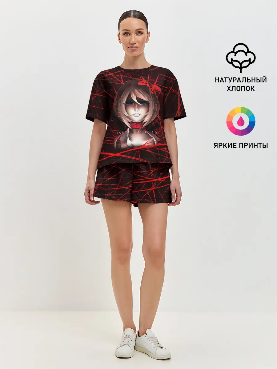 Женская пижама с шортами / Literature Club Саёри