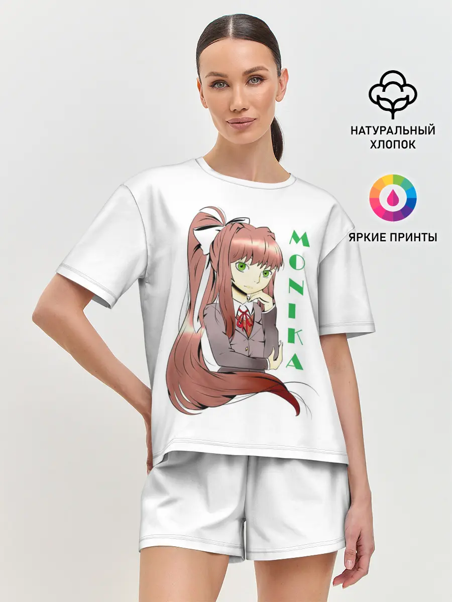 Женская пижама с шортами / Doki Doki MONIKA