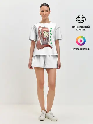 Женская пижама с шортами / Doki Doki MONIKA