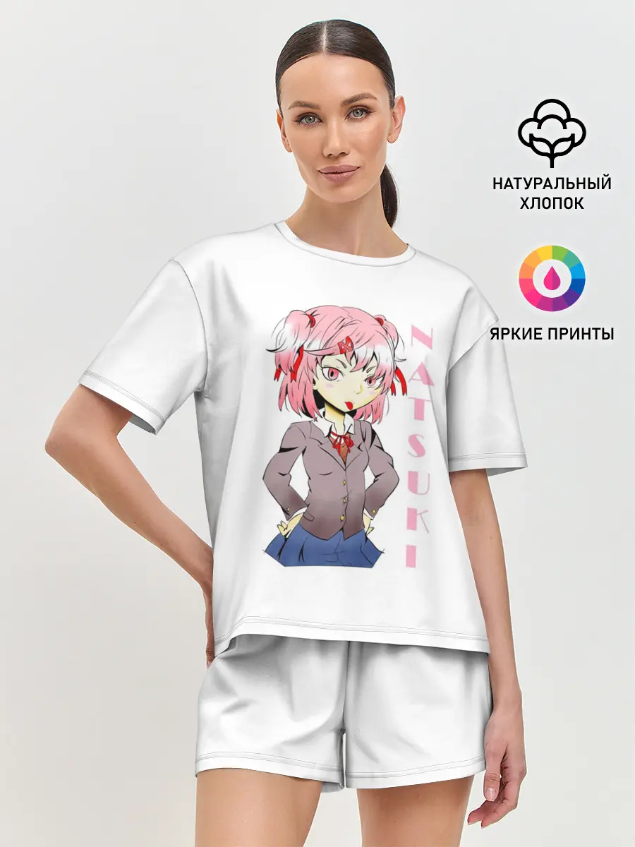 Женская пижама с шортами / Doki Doki NATSUKI