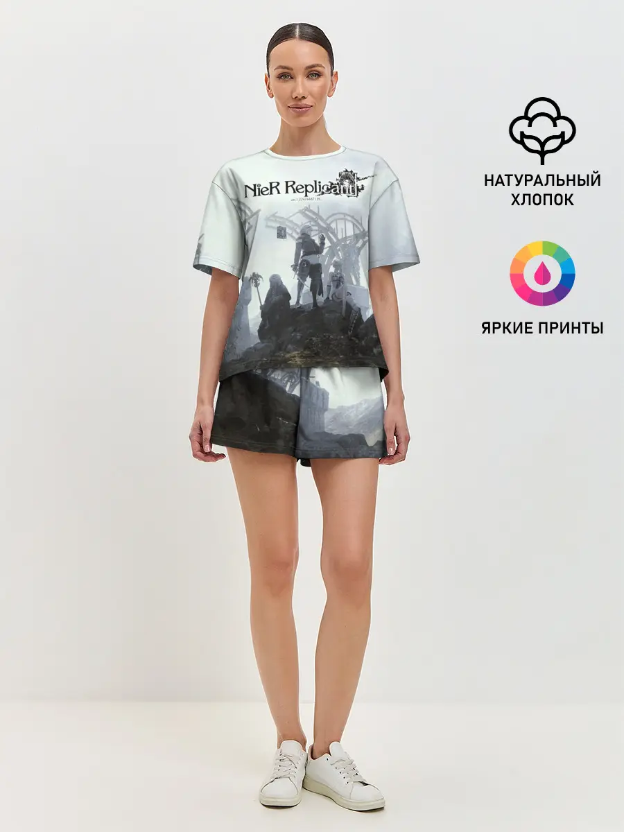 Женская пижама с шортами / NieR Replicant
