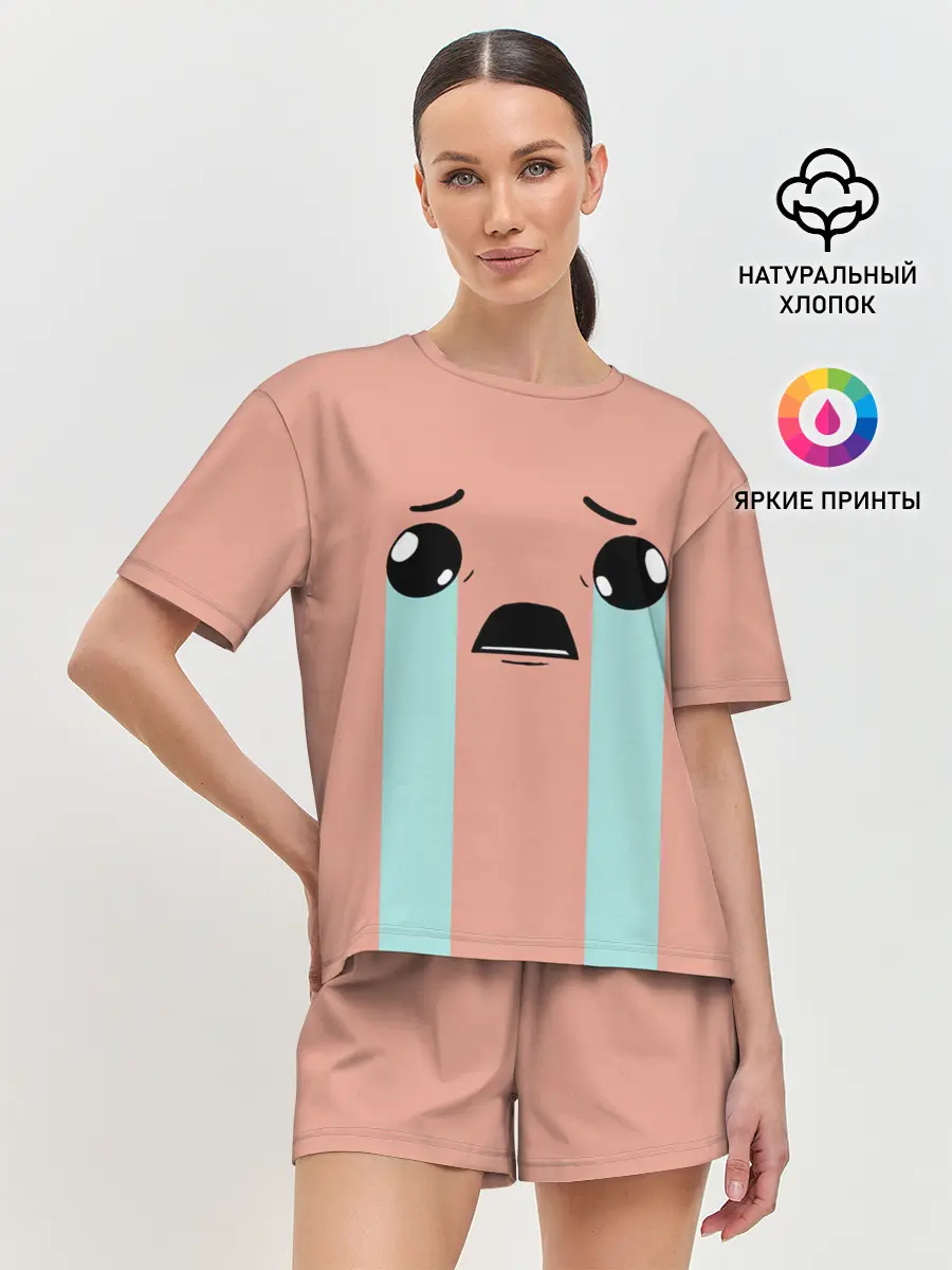 Женская пижама с шортами / Crying Isaac