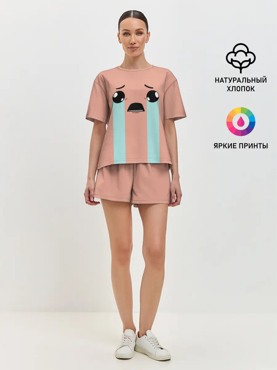 Женская пижама с шортами / Crying Isaac