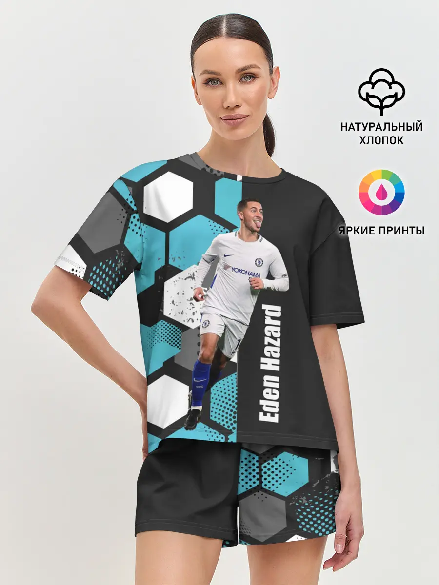 Женская пижама с шортами / Эден Азар