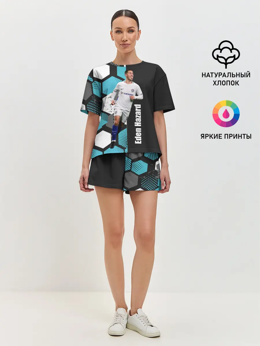 Женская пижама с шортами / Эден Азар