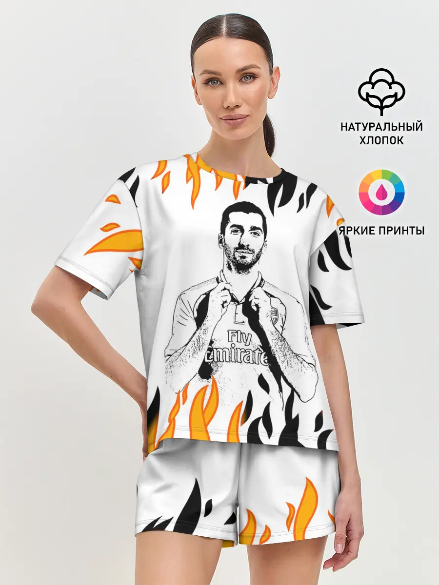 Женская пижама с шортами / Генрих Мхитарян