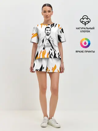 Женская пижама с шортами / Генрих Мхитарян