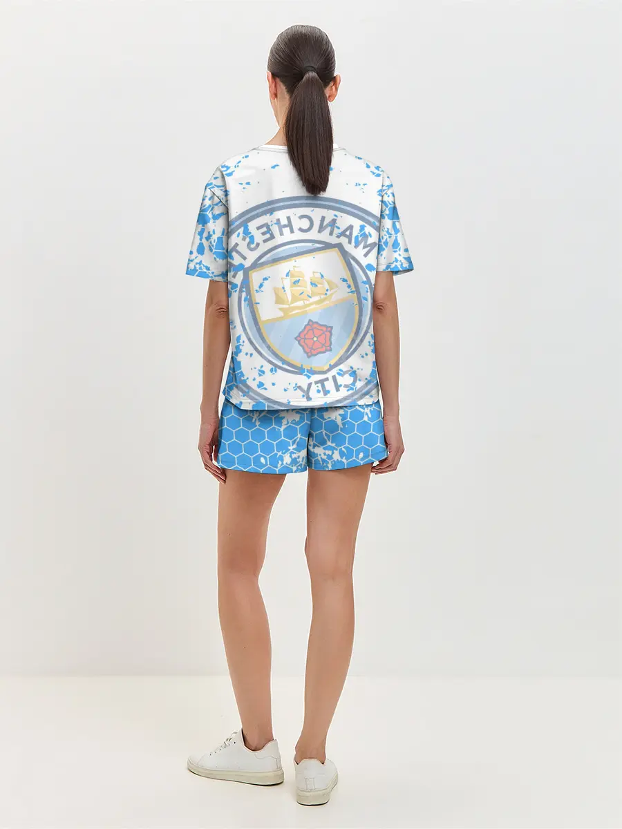 Женская пижама с шортами / СЕРХИО АГУЭРО / SERGIO AGUERO