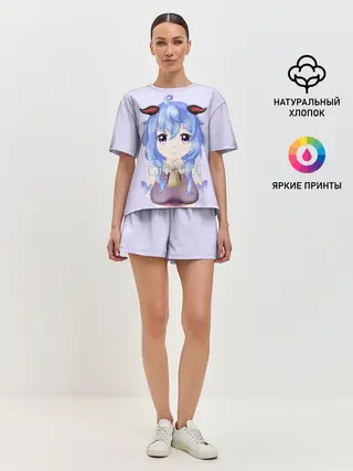 Женская пижама с шортами / GENSHIN IMPACT / ГАНЬ ЮЙ