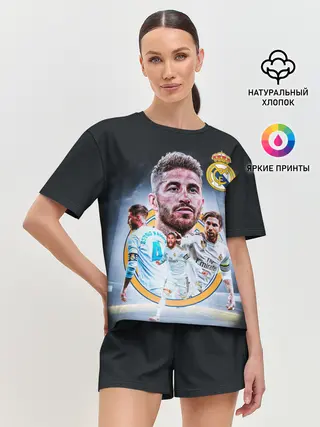 Женская пижама с шортами / СЕРХИО РАМОС / SERGIO RAMOS