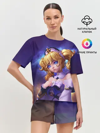 Женская пижама с шортами / GENSHIN IMPACT / BARBARA