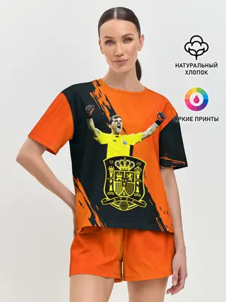 Женская пижама с шортами / Икер Касильяс/Iker Casillas