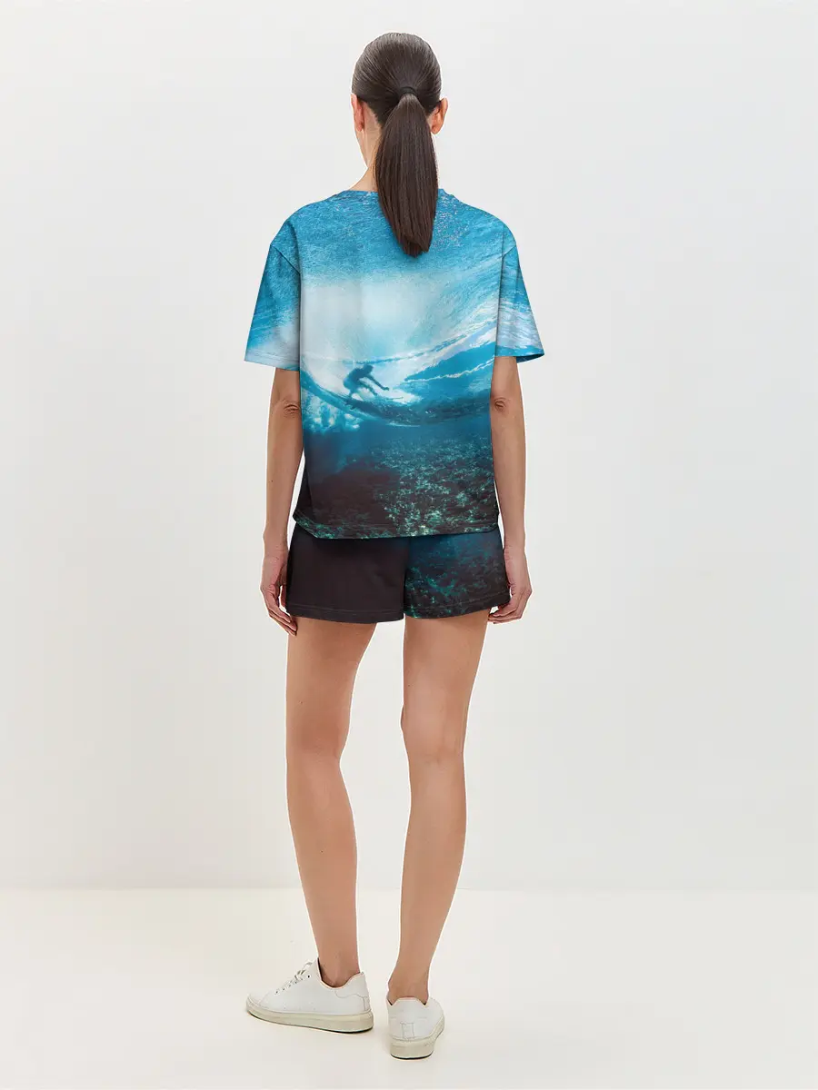 Женская пижама с шортами / Под водой