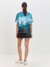 Женская пижама с шортами / Под водой