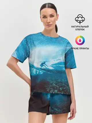 Женская пижама с шортами / Под водой