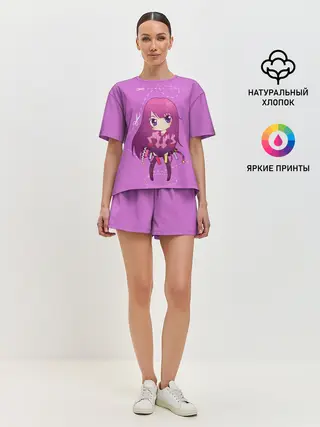 Женская пижама с шортами / Истории монстров