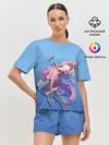 Женская пижама с шортами / Истории монстров