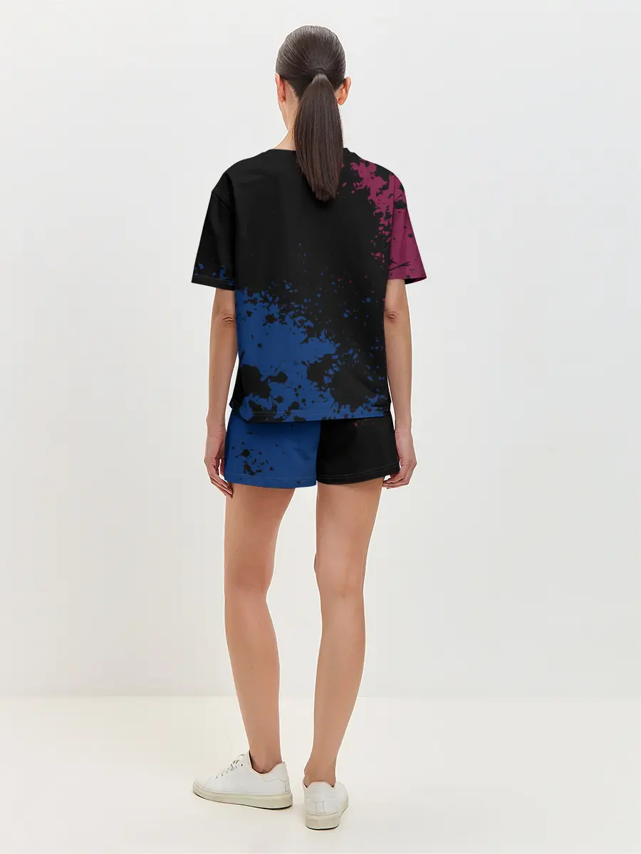 Женская пижама с шортами / Barcelona: Луис Суарес.