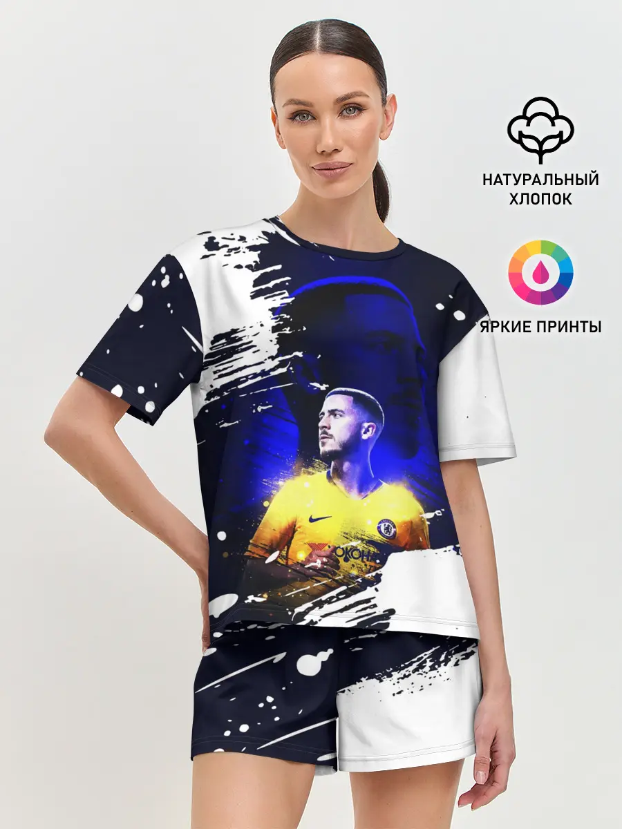 Женская пижама с шортами / ЭДЕН АЗАР / EDEN HAZARD