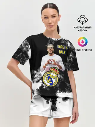 Женская пижама с шортами / Гарет Бэйл/Gareth Bale