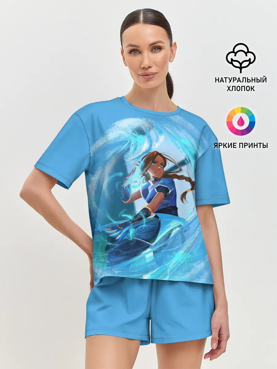 Женская пижама с шортами / Katara