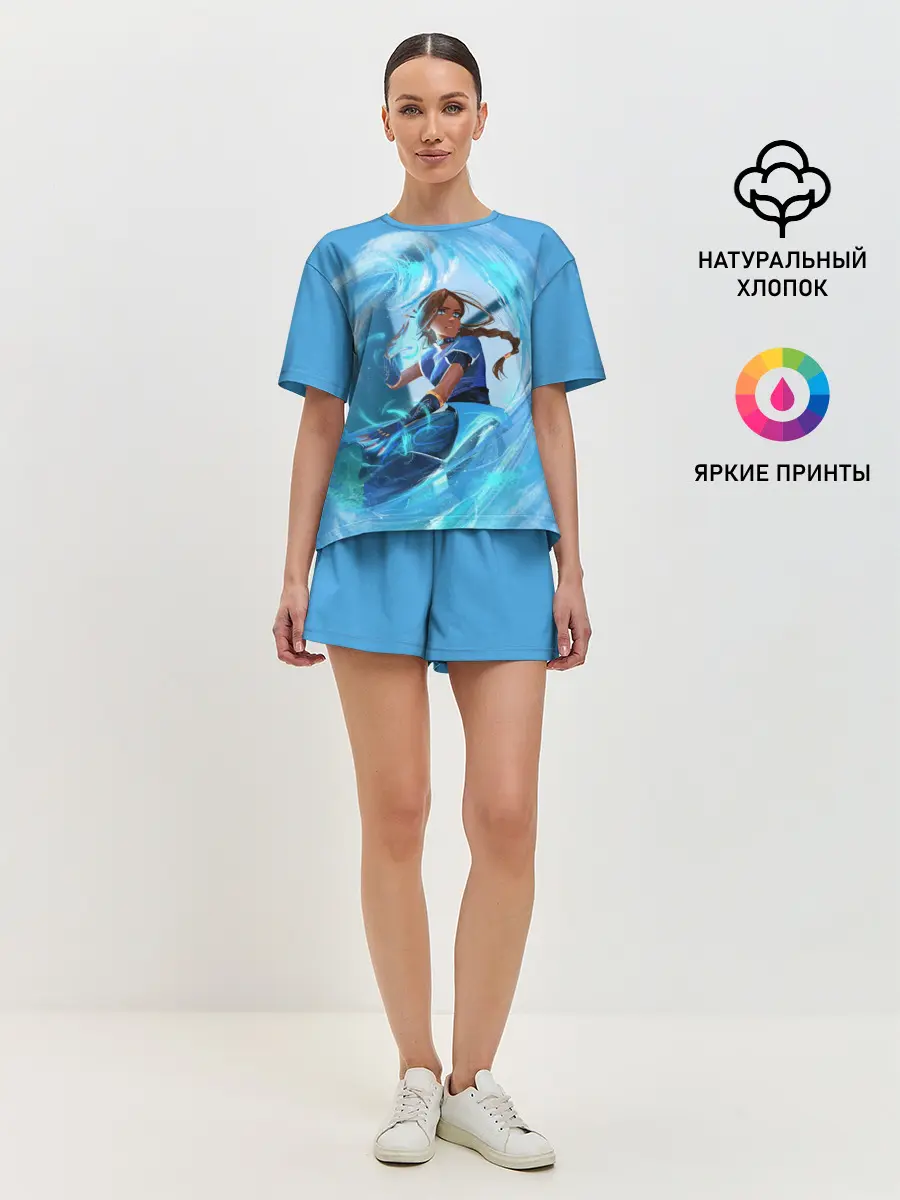 Женская пижама с шортами / Katara