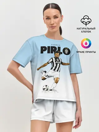 Женская пижама с шортами / Андреа Пирло