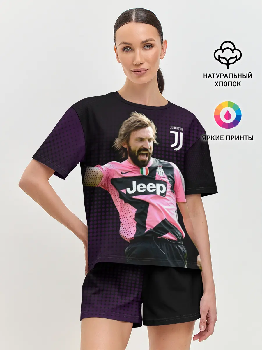 Женская пижама с шортами / Andrea Pirlo