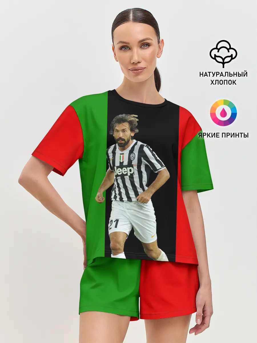 Женская пижама с шортами / Andrea Pirlo