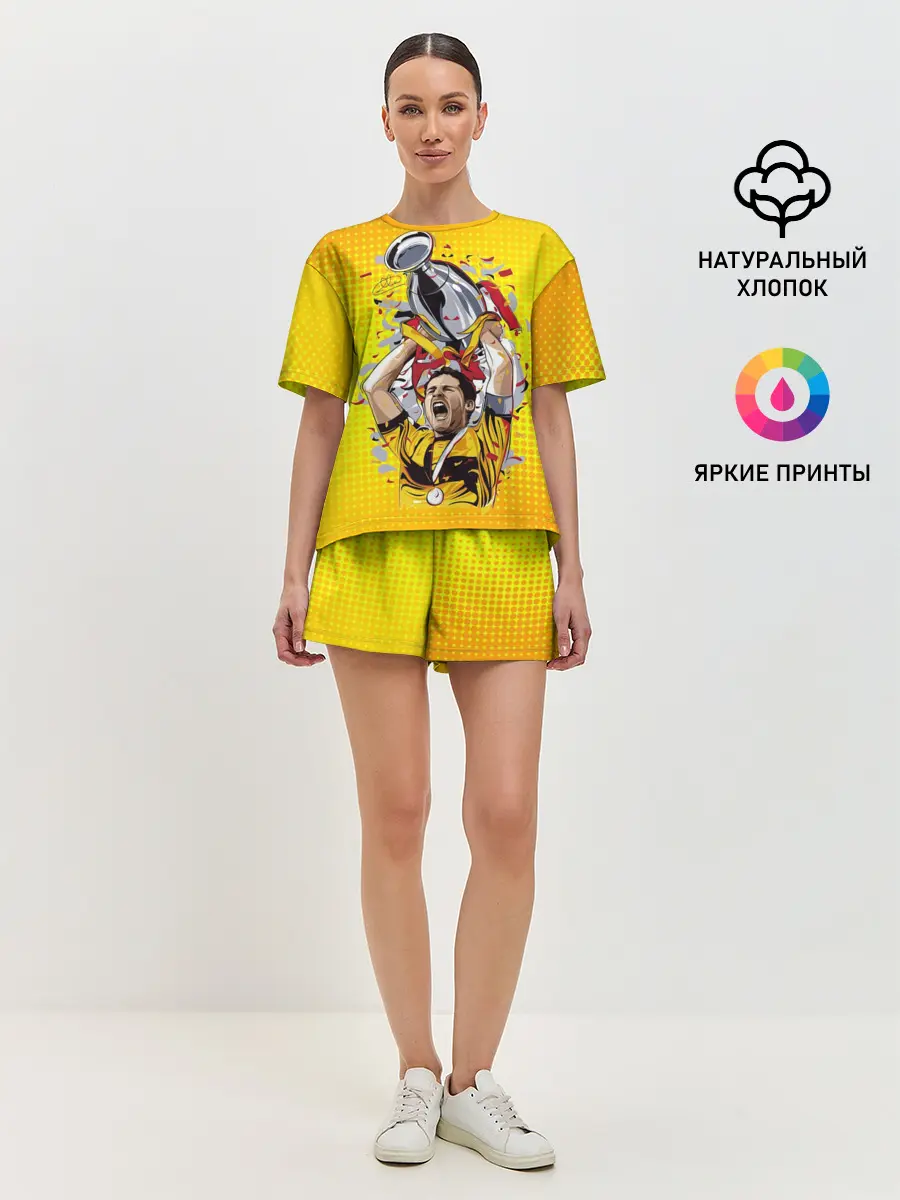 Женская пижама с шортами / Iker Casillas