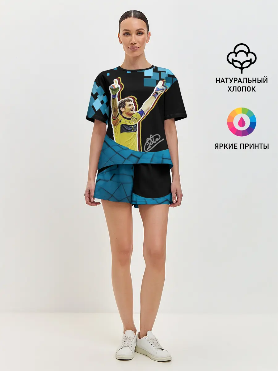 Женская пижама с шортами / Iker Casillas