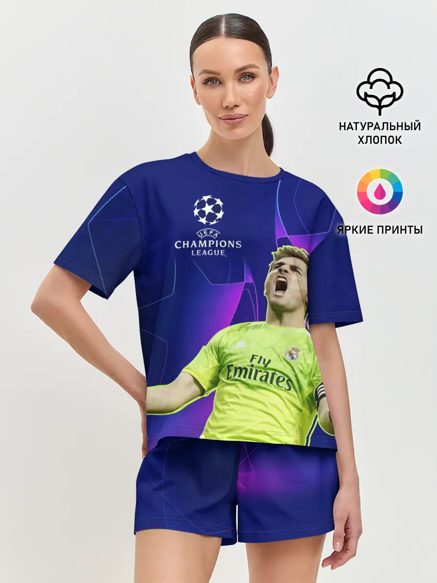 Женская пижама с шортами / Iker Casillas
