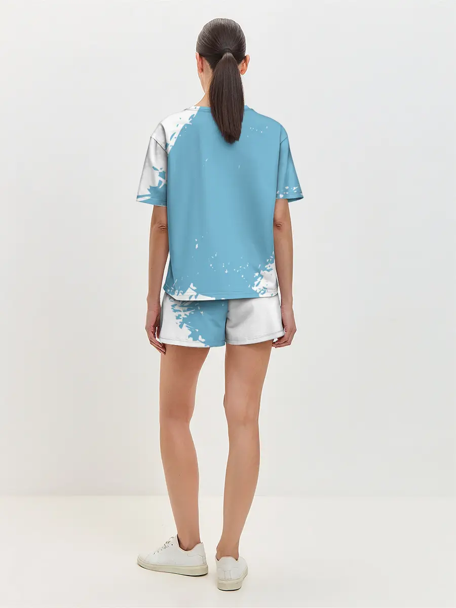 Женская пижама с шортами / ОДИНОКИЙ ПАРУСНИК | SAILBOAT