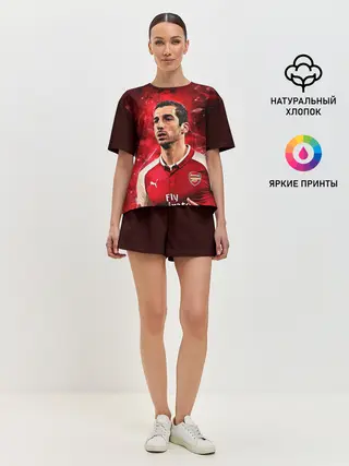 Женская пижама с шортами / Генрих Мхитарян