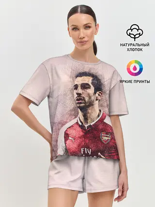 Женская пижама с шортами / Генрих Мхитарян