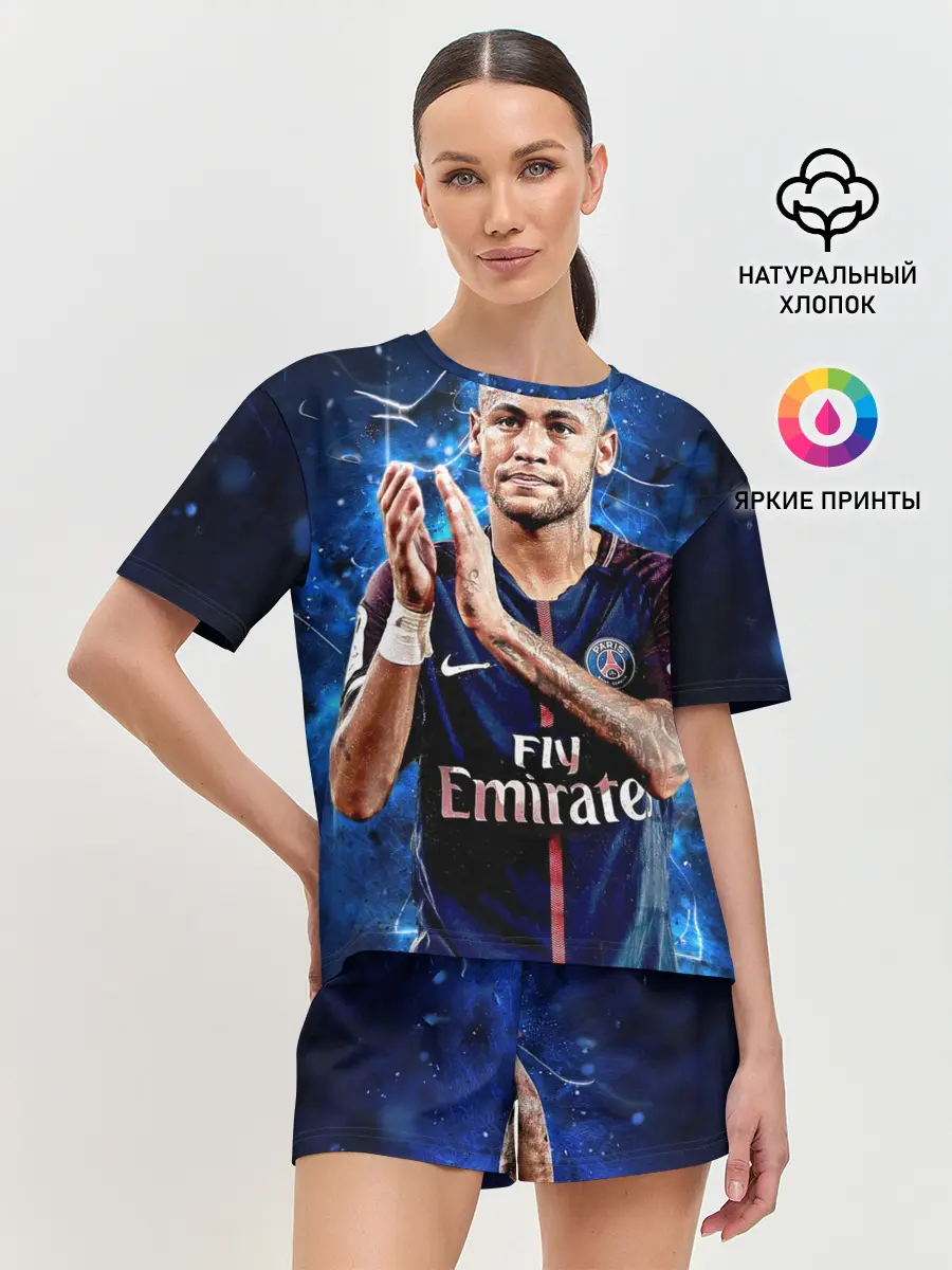 Женская пижама с шортами / Неймар младший
