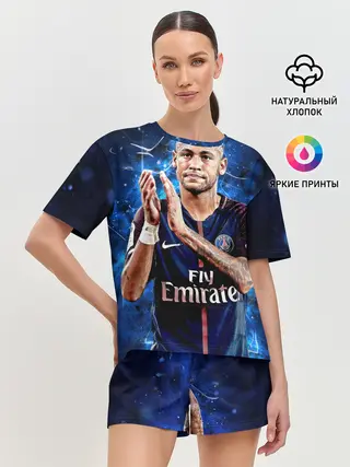 Женская пижама с шортами / Неймар младший