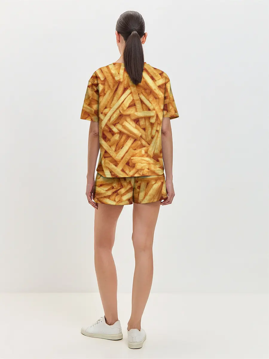 Женская пижама с шортами / Картошечка ФРИ