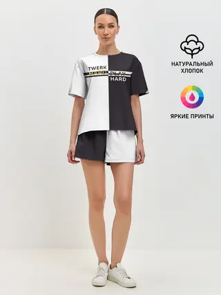 Женская пижама с шортами / Twerk hard