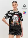 Женская пижама с шортами / КЛИНОК, РАССЕКАЮЩИЙ ДЕМОНОВ