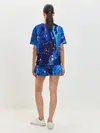 Женская пижама с шортами / СИНИЙ ГРАНИТ