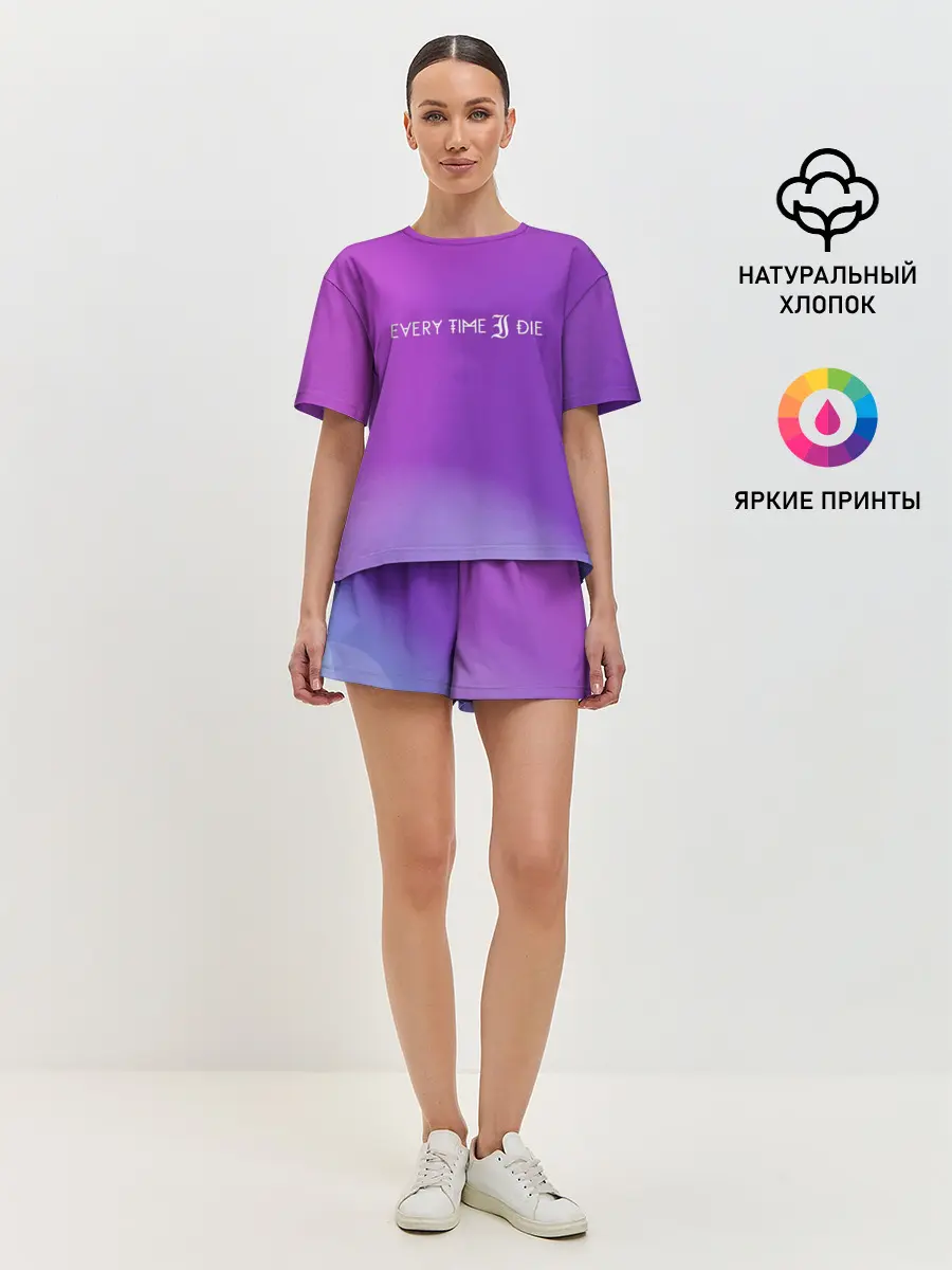 Женская пижама с шортами / Every time i die