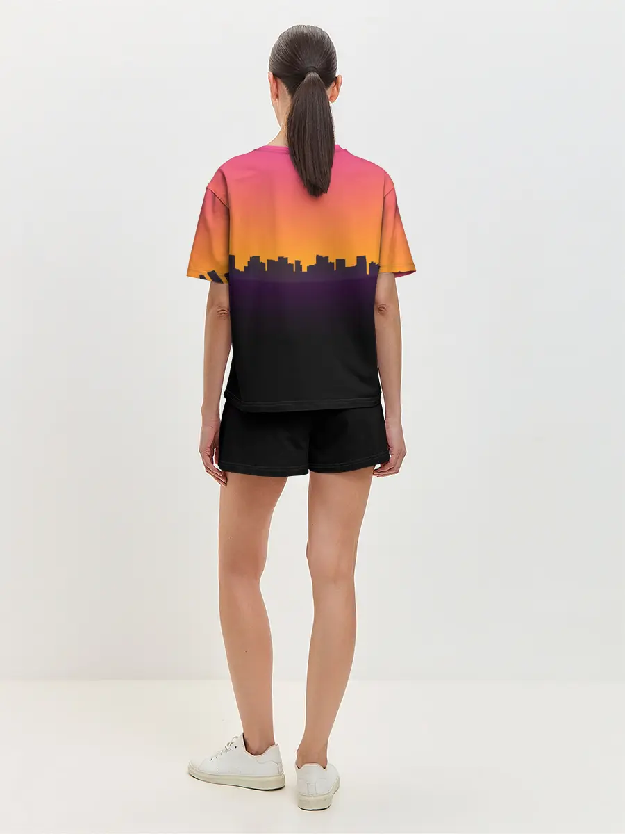 Женская пижама с шортами / Grand Theft Auto vice