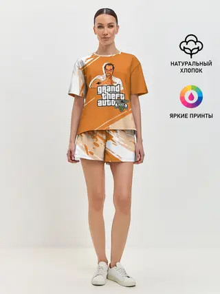 Женская пижама с шортами / Тревор Grand Theft Auto 5