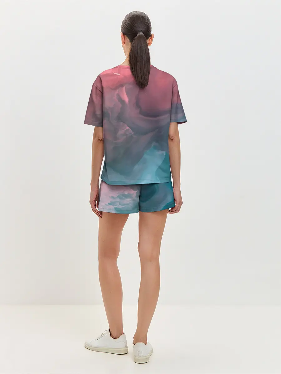 Женская пижама с шортами / MERCEDES AMG | МЕРСЕДЕС АМГ