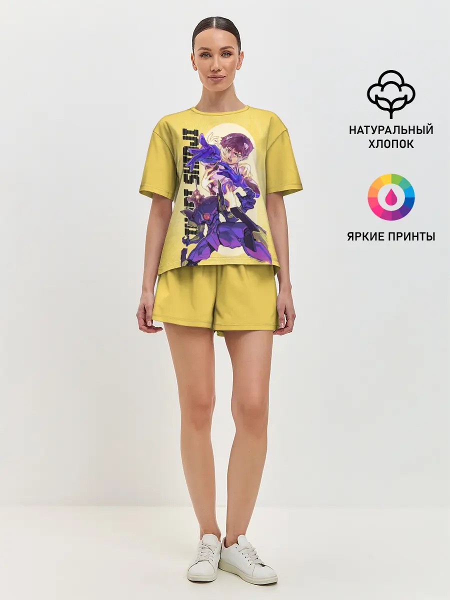 Женская пижама с шортами / Ikari Shinji